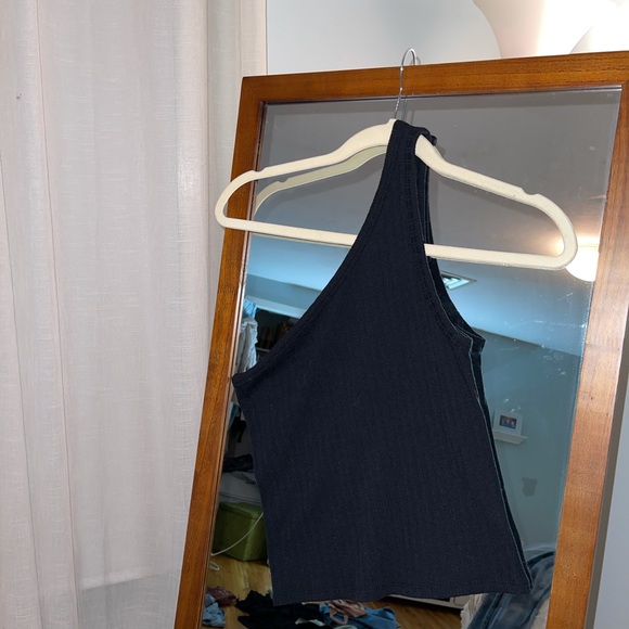 American Eagle Outfitters Tops - American Eagle one shoulder tank top size M.